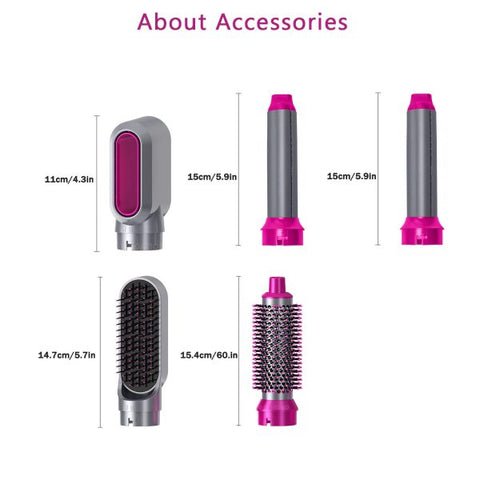5 In 1 Electric Hair Dryer Brush