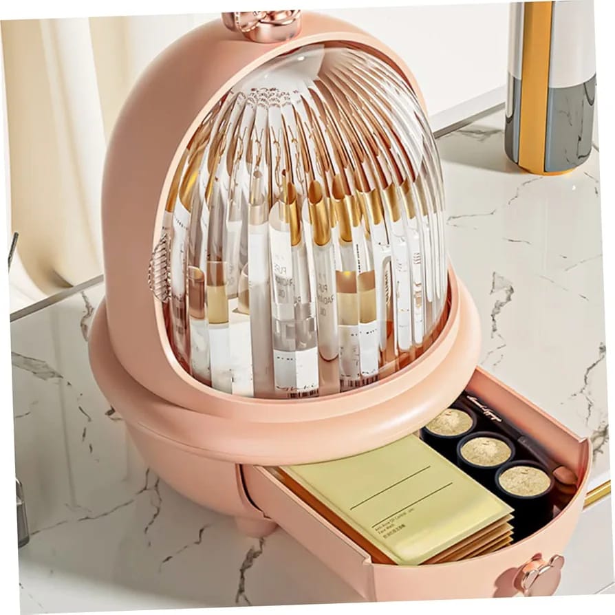 Modern Dustproof Dust-Free Acrylic PS Makeup Organizer, Storage Box Drawers
