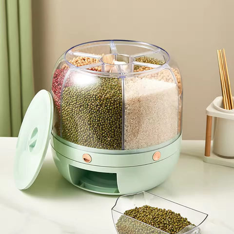 360 Degree Rotating Rice Dispenser