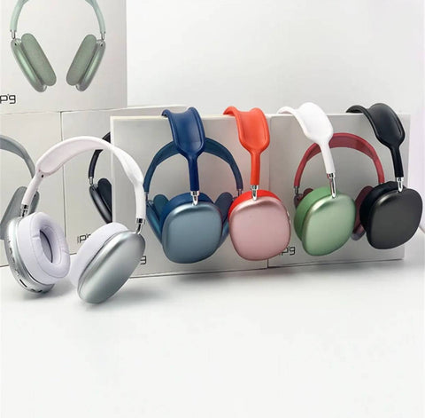 P9 Wireless Bluetooth Headphones with Mic and Noise Cancelling Headsets