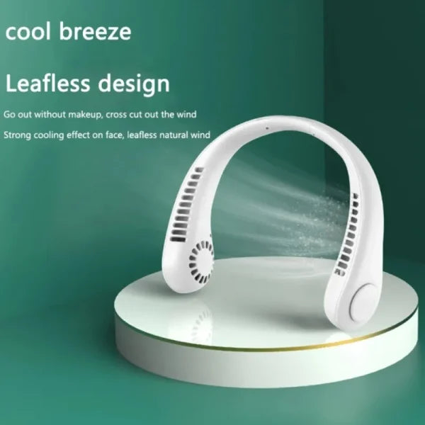 Portable Bladeless Neck Fan, Portable Hanging Neck Fan