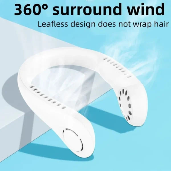 Portable Bladeless Neck Fan, Portable Hanging Neck Fan