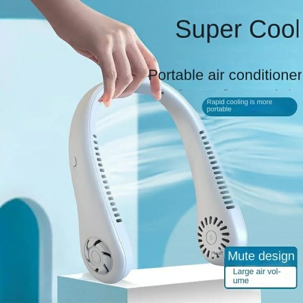Portable Bladeless Neck Fan, Portable Hanging Neck Fan