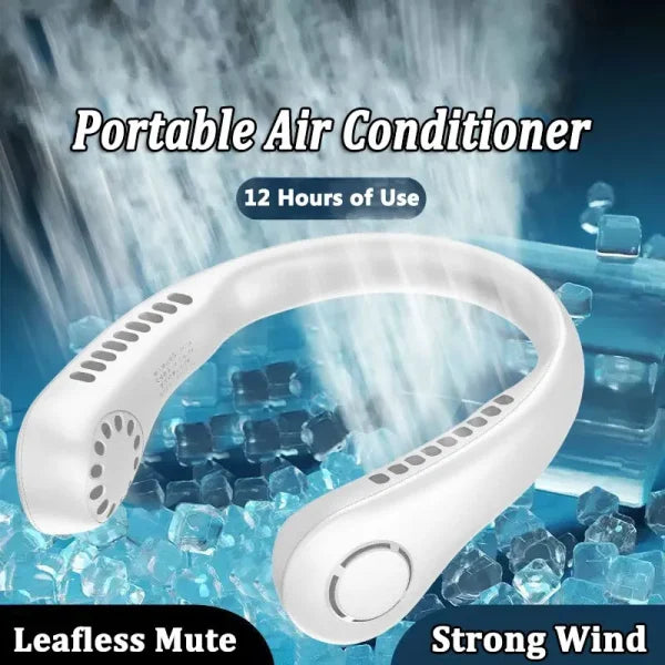 Portable Bladeless Neck Fan, Portable Hanging Neck Fan