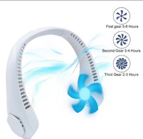 Portable Bladeless Neck Fan, Portable Hanging Neck Fan